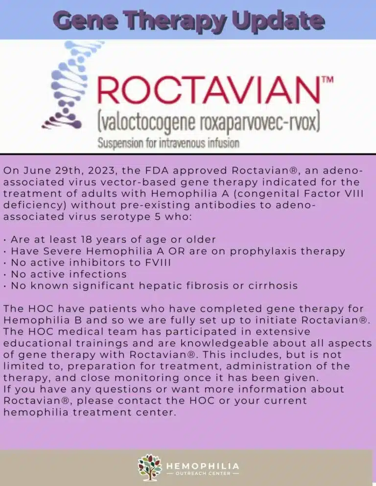 Roctavian Gene Therapy Update