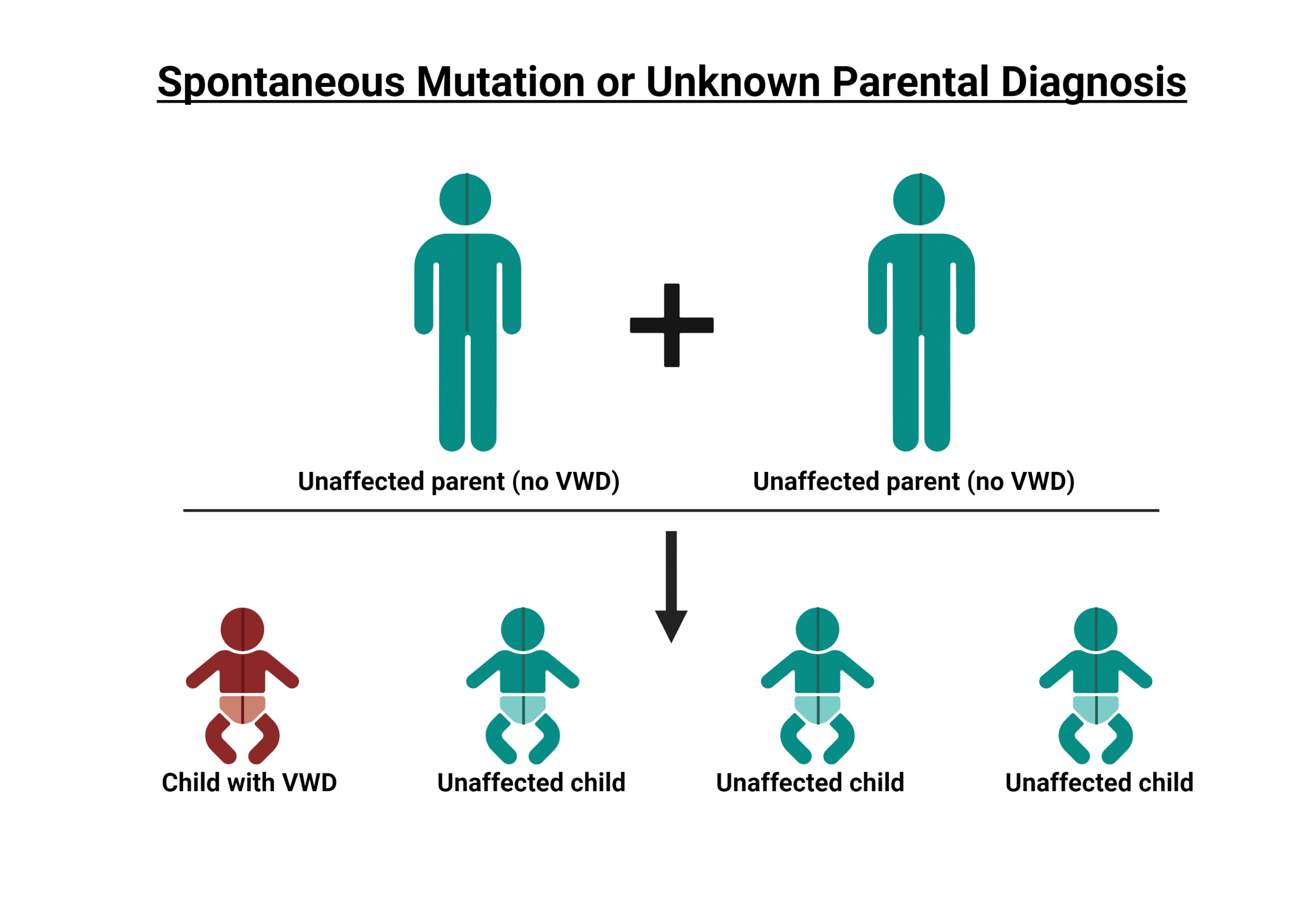 VWD Spontaneous Mutation Inheritance