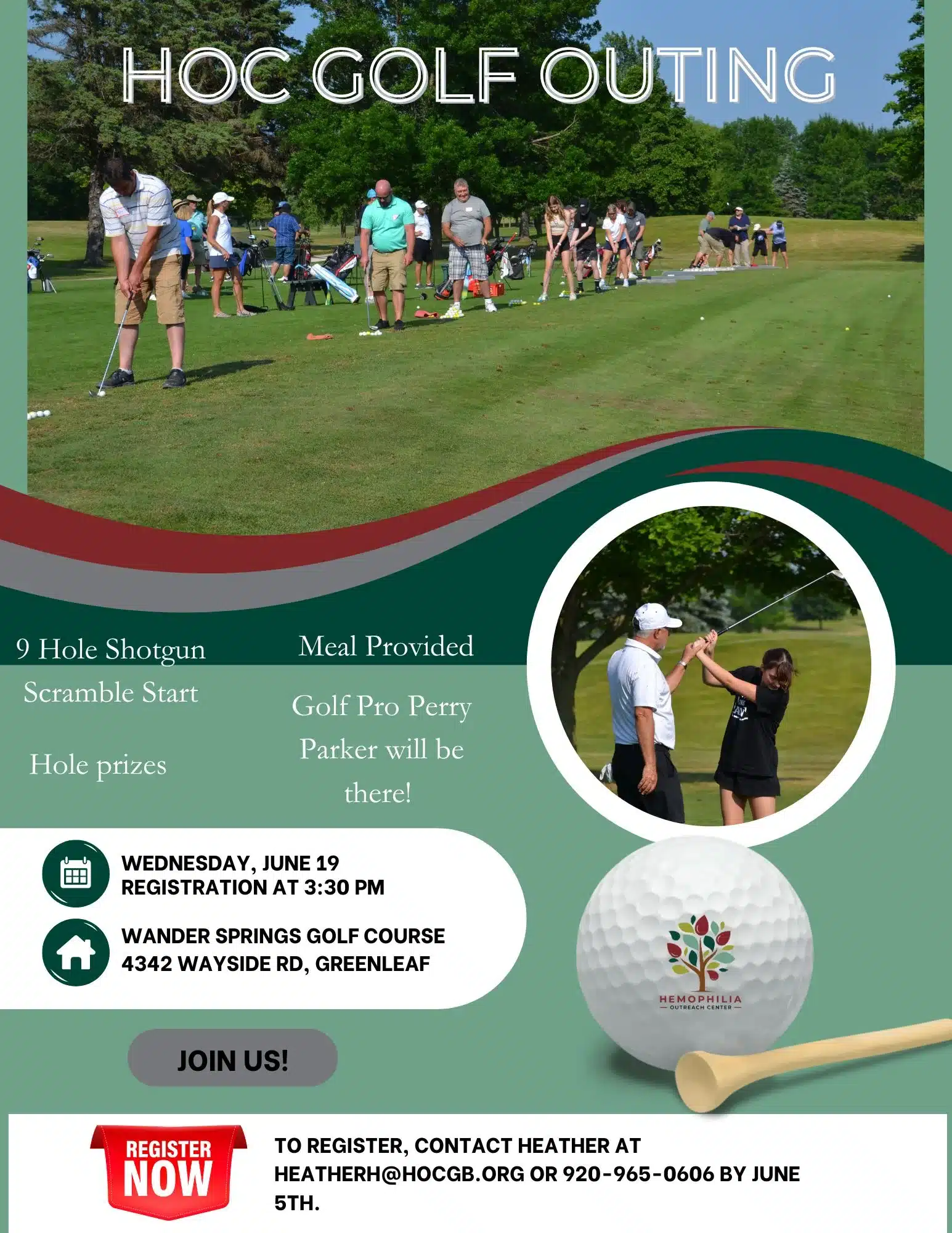 HOC Golf Outing June 19, 2024