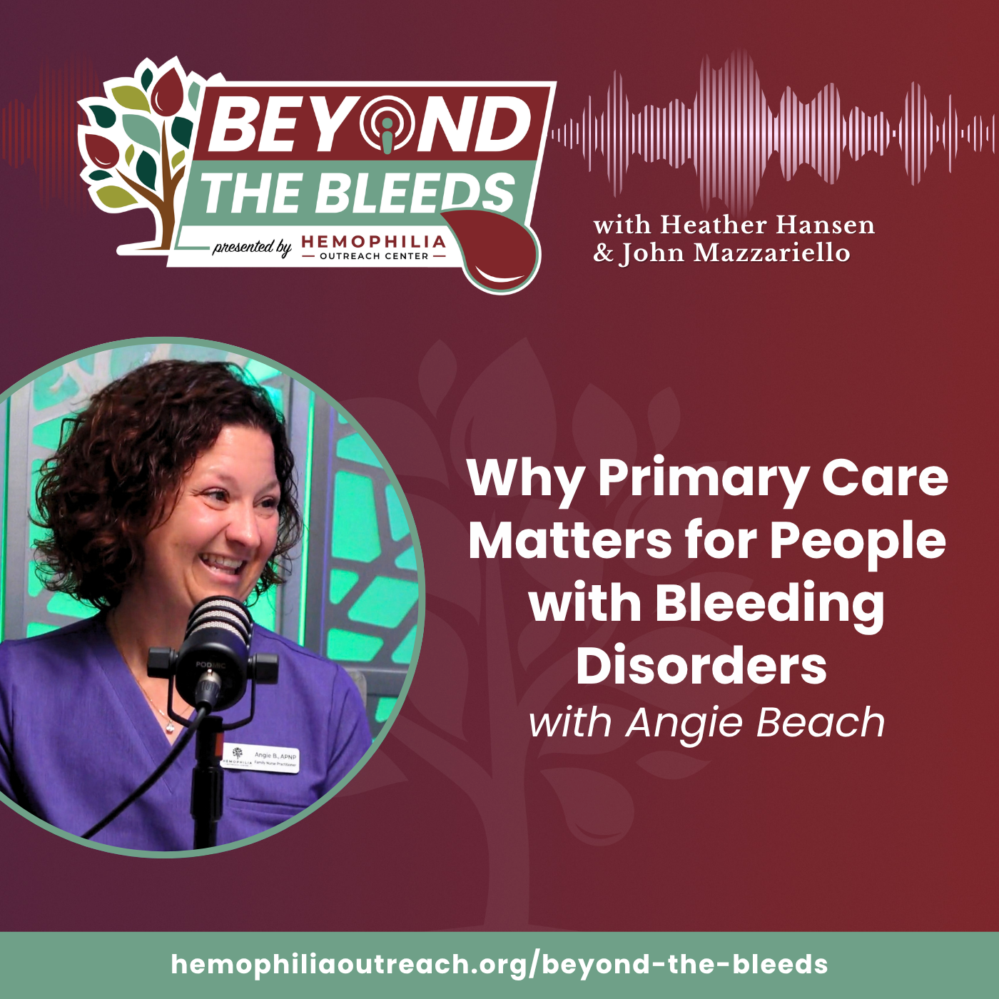 Podcast thumbnail with Angie Beach